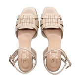 Itomi Beige Slim Fit Soft heels