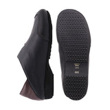 JAY2 Black Combi Soft Walking Slip-Ons