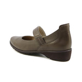 KAKO Dark Grey Ultra Light Leather Strap Shoes