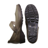 KAKO Dark Grey Ultra Light Leather Strap Shoes