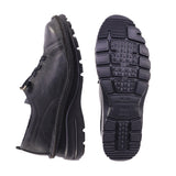 KAZU Black Ultra Light & Wide Fit Sneakers