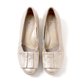 KIHIN Pearl Beige Soft Walking Pumps