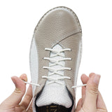 KIRA White Glitter Ultra Light & Wide Fit Sneakers