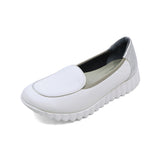 KORU White Soft Walking Slip-ons