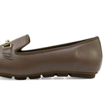 KOSAME Oak Driving Sole Rain Loafers