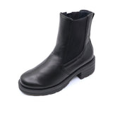 KOYUKI Black Anti-Slip Heel Boots