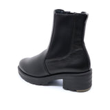 KOYUKI Black Anti-Slip Heel Boots
