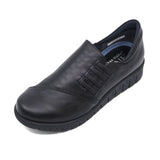 KURUMI Black Anti-Slip Soft Walking Slip-Ons