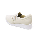KURUMI Ivory Anti-Slip Soft Walking Slip-Ons
