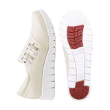 KURUMI Ivory Anti-Slip Soft Walking Slip-Ons
