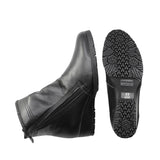 MARIKA Black Anti Slip Soft Wedge Boots