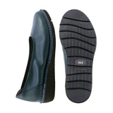MORI Navy Extra Soft Wide Fit Flats