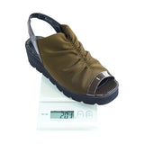 MOYU Khaki Bunion Fit Stretch Sandals