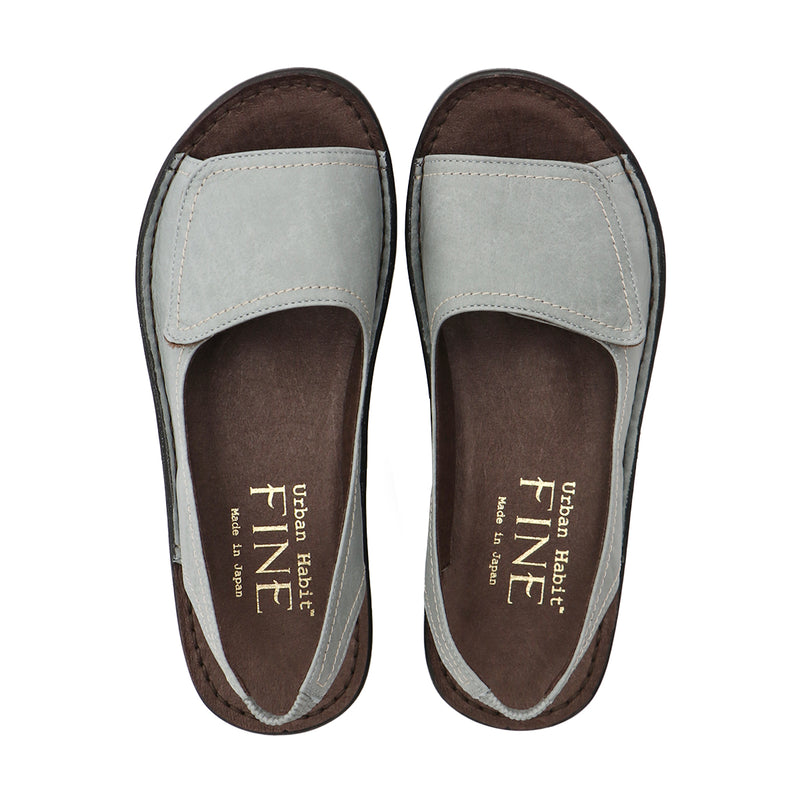 Nagi Blue Grey Real Support Sandals