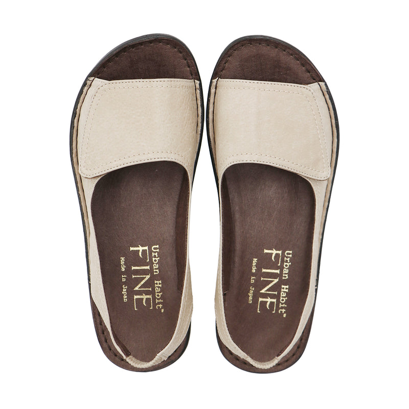 Nagi Ivory Real Support Sandals