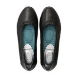 Nagomi Black Soft Walking Sneaker Flats
