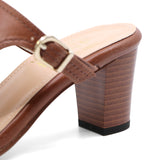 Narumi Black Slim Fit Soft Heels