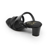 Narumi Black Slim Fit Soft Heels