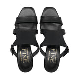 Narumi Black Slim Fit Soft Heels
