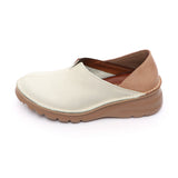 NATSUMI Ivory Ultra Light & Wide Fit Slip-ons