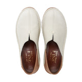 NATSUMI Ivory Ultra Light & Wide Fit Slip-ons