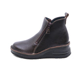 NAWA Shrink Choco Anti-Slip Wide Fit Short Boots