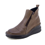 NAWA Grey Anti-Slip Wide Fit Short Boots