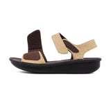 NAYA Dark Beige Real Support Sandals