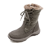 NOLIN Taupe Waterproof Anti-Slip Warm Boots