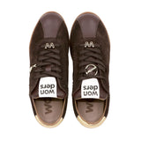 NYSA FLYFIT Dark Brown Low Profile Soft Sneakers