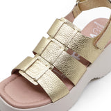 PALOMA Dark Silver Soft Walking FLY Sandals