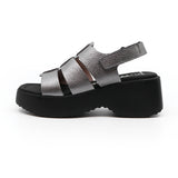 PALOMA Dark Silver Soft Walking FLY Sandals