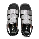 PALOMA Dark Silver Soft Walking FLY Sandals