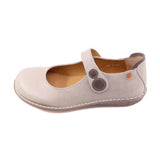 PASS BUTTON Beach Strap Flats
