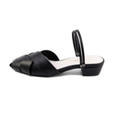 PEMA All Black 2 Ways Sandals