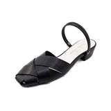 PEMA All Black 2 Ways Sandals