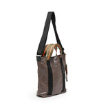 PETIT CALVI Root Brown 2 Ways Compact Tote