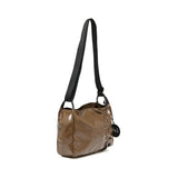PIO Ecorce Brown Light Aqua Shoulder Bag