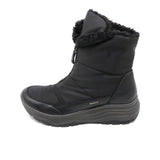 POLI Black Waterproof Anti-Slip Warm Boots