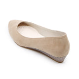 RAIRA Pink Beige Wide Fit Wedges