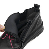 RARU Black Combi The Ultra Light & Wide Fit Sneakers