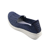 RELLA Denim Mesh Soft Walking Stretch Flats