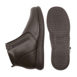 RIKKU Dark Brown Anti-Slip Wide Fit Boots