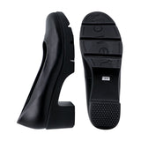 RIONA All Black Soft Walking Pumps
