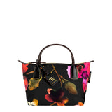 ROBERTINA MINI (ND) Flower Tote Bag Black