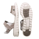 RURIKA Grey Soft Walking Sandals