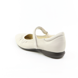 MEGUMI Beige Soft Walking Mary Jane