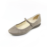 MEGUMI Taupe Soft Walking Mary Jane