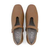 SACHIKO Brown Soft Walking Strap Mary Jane