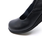 SHINA Black Wide Fit FLATS